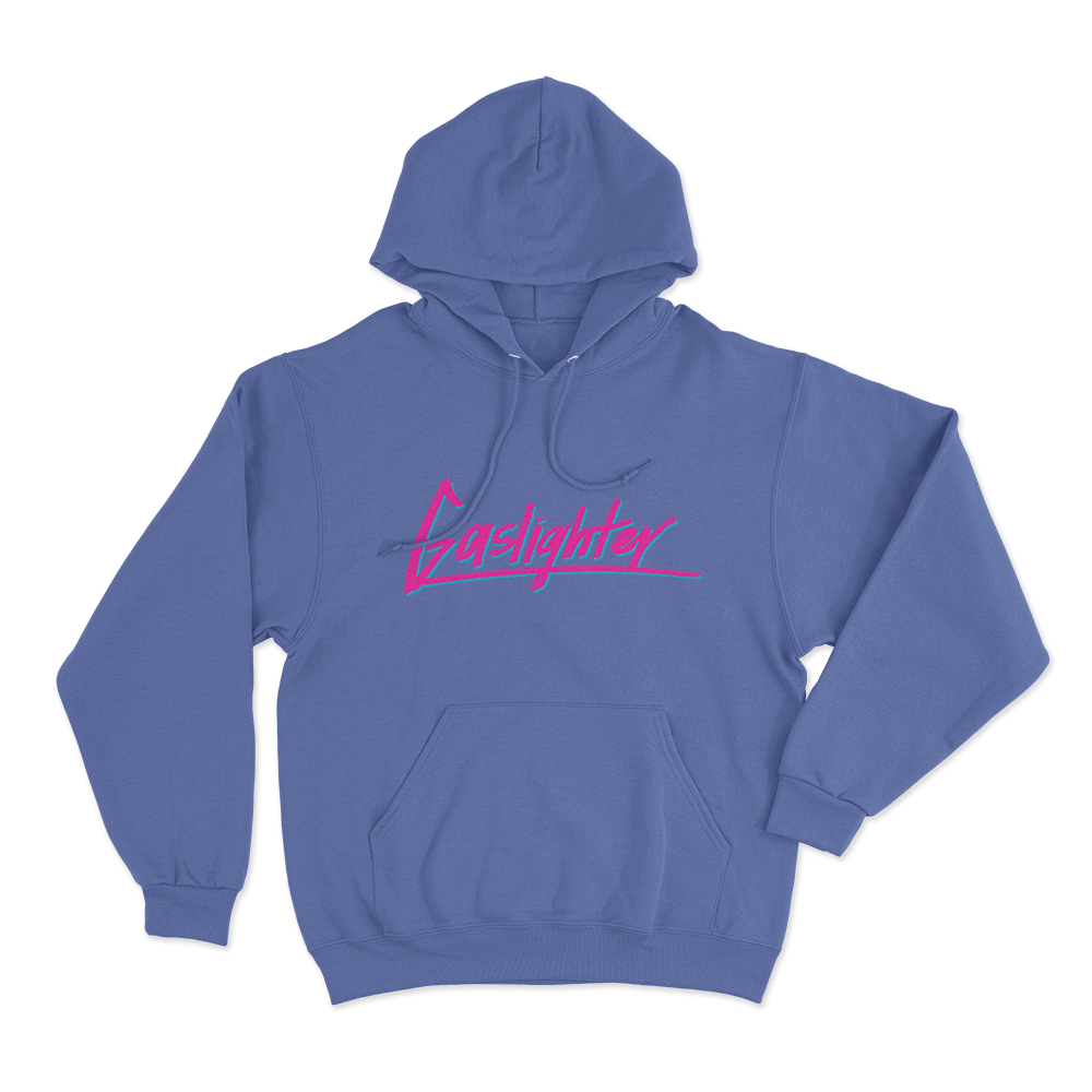 Gaslighter Unisex Hoodie Blue Gaslighter Unisex Hoodie Blue