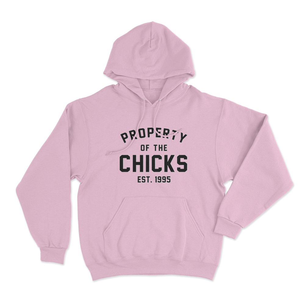 Property Of The Chicks Unisex Hoodie Pink Property Of The Chicks Unisex Hoodie Pink