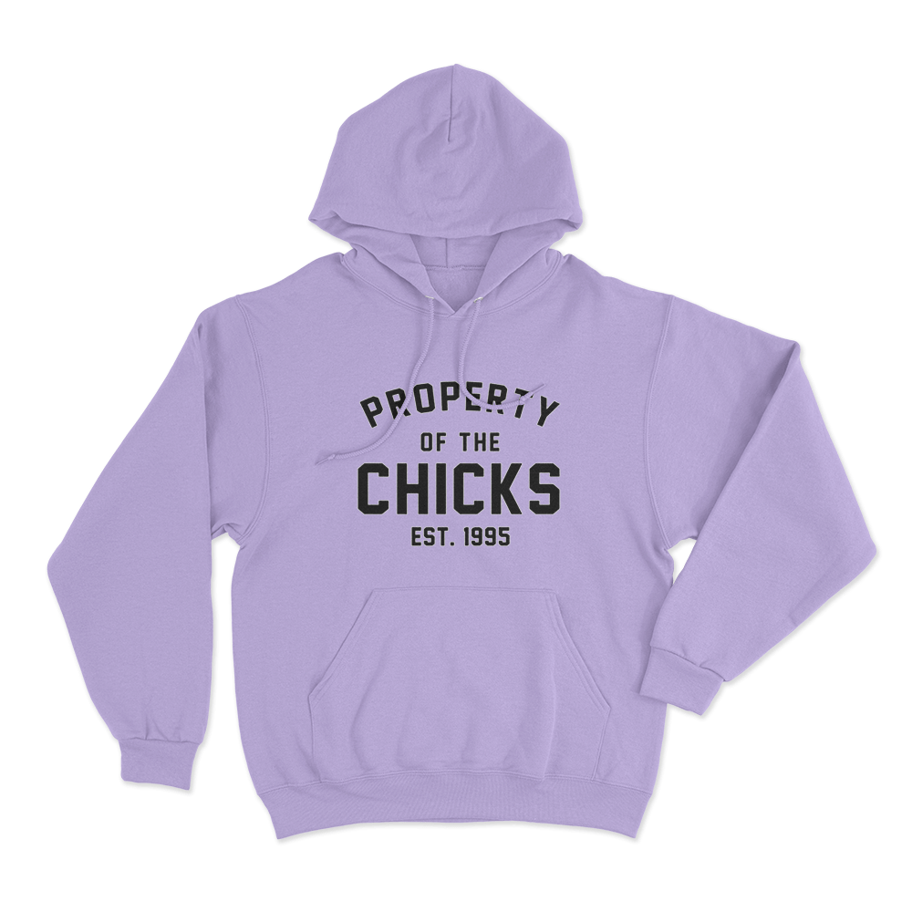 Property Of The Chicks Unisex Hoodie Purple Property Of The Chicks Unisex Hoodie Purple