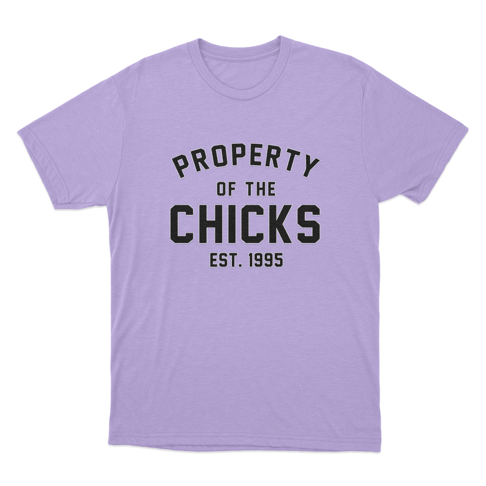 Property Of The Chicks Unisex T Shirt Purple Property Of The Chicks Unisex T Shirt Purple