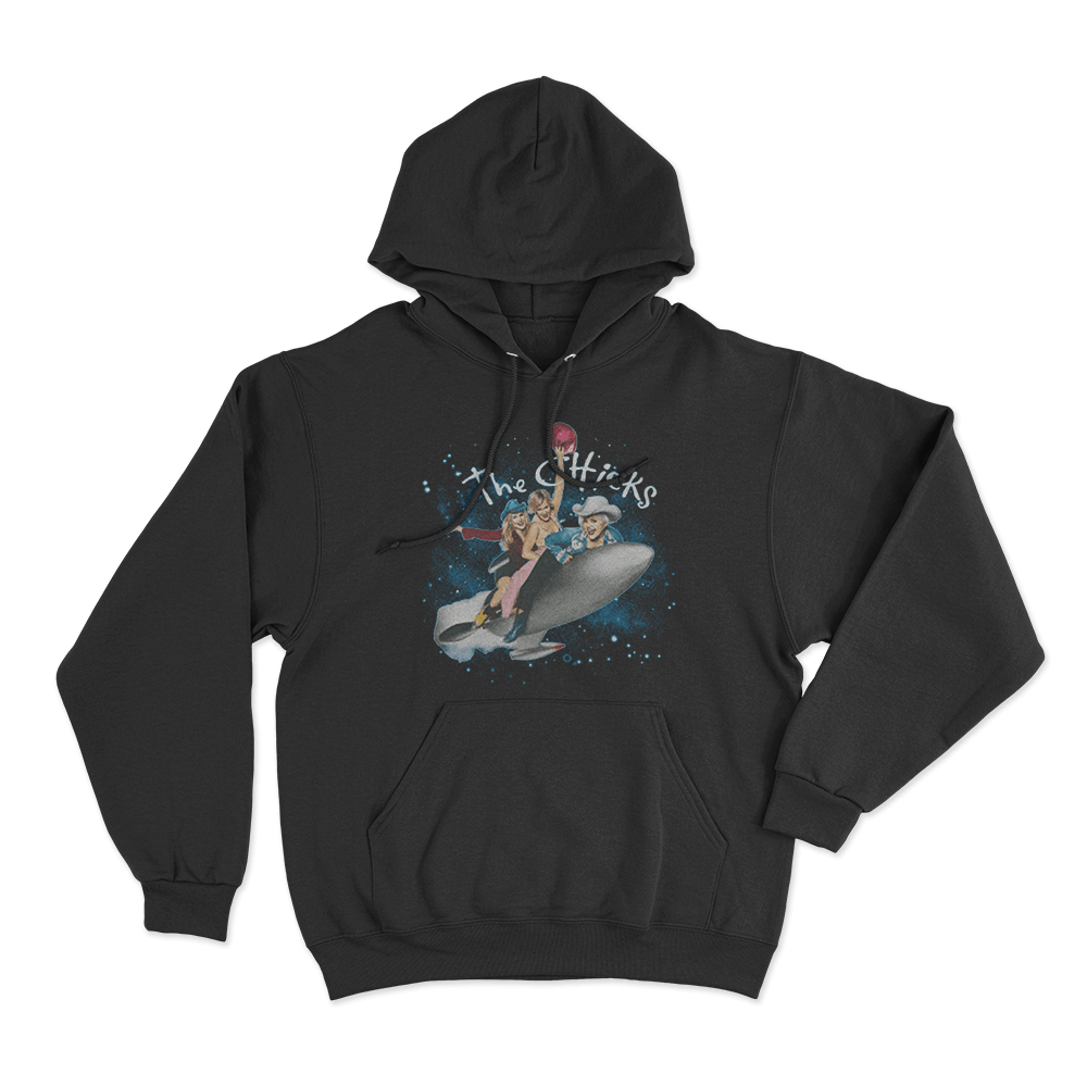Rocket Unisex Hoodie Black Rocket Unisex Hoodie Black