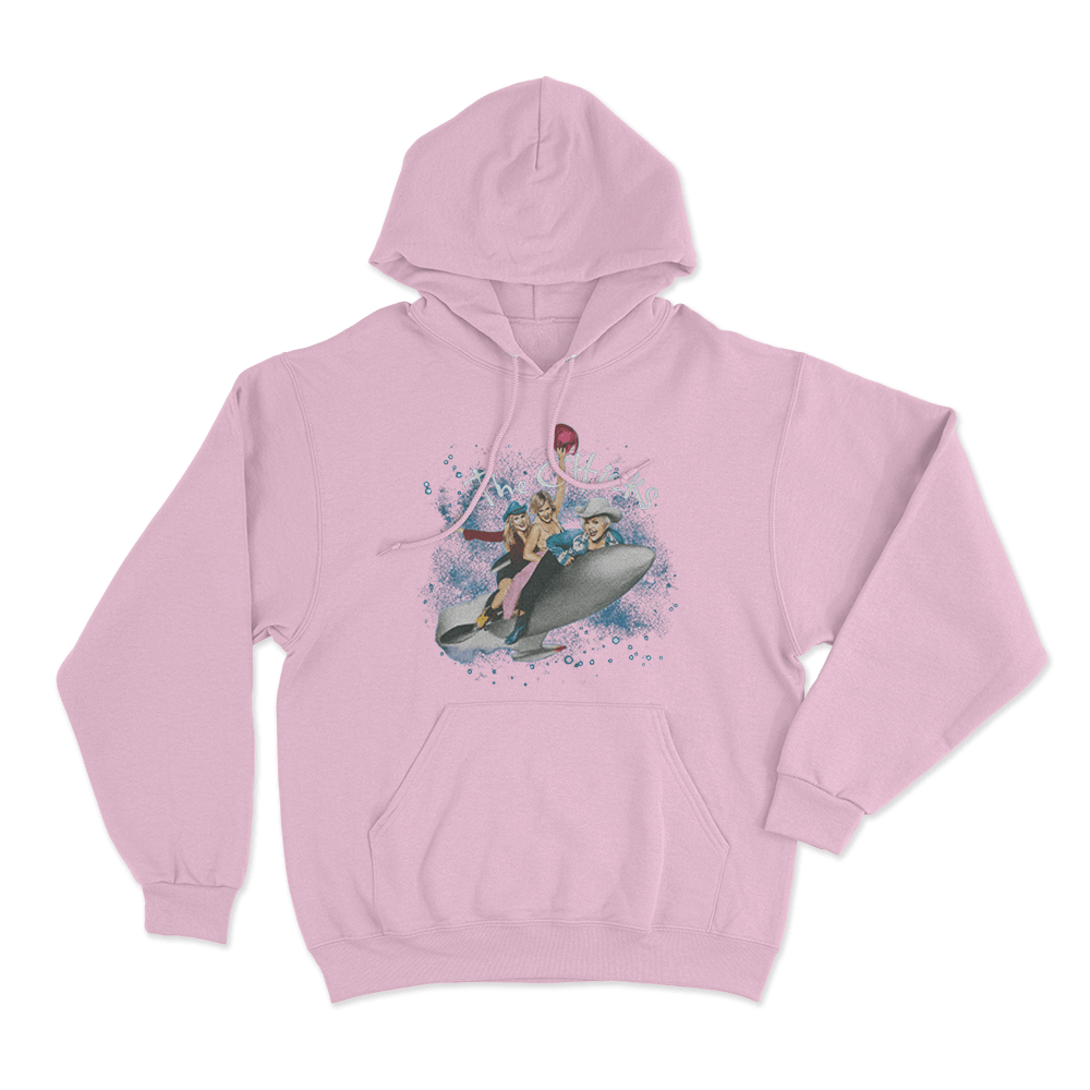 Rocket Unisex Hoodie Pink Rocket Unisex Hoodie Pink