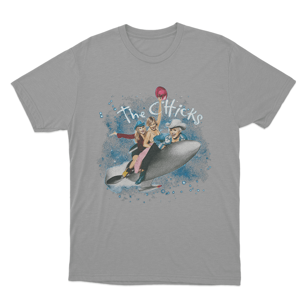 Rocket Unisex T Shirt Grey Rocket Unisex T Shirt Grey