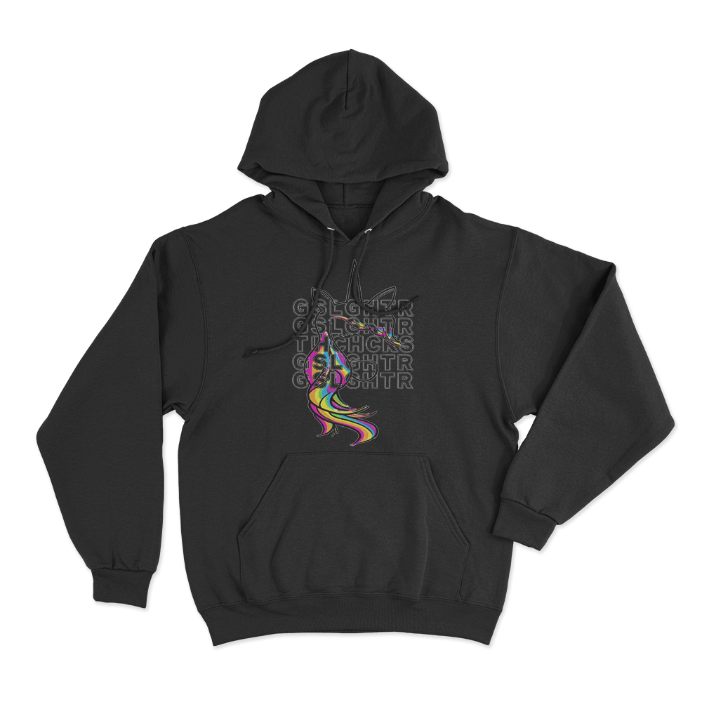 Unicorn Pride Unisex Hoodie Black Unicorn Pride Unisex Hoodie Black