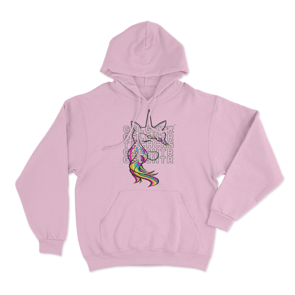 Unicorn Pride Unisex Hoodie Pink Unicorn Pride Unisex Hoodie Pink