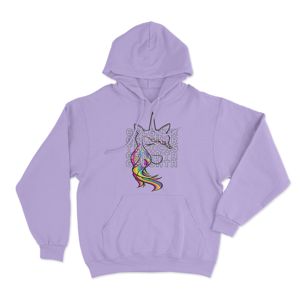 Unicorn Pride Unisex Hoodie Purple Unicorn Pride Unisex Hoodie Purple