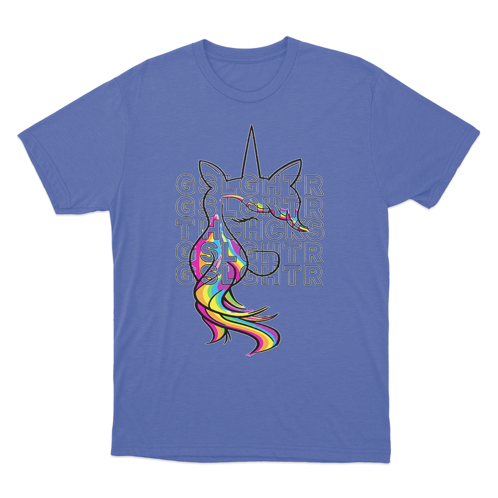 Unicorn Pride Unisex T Shirt Blue Unicorn Pride Unisex T Shirt Blue