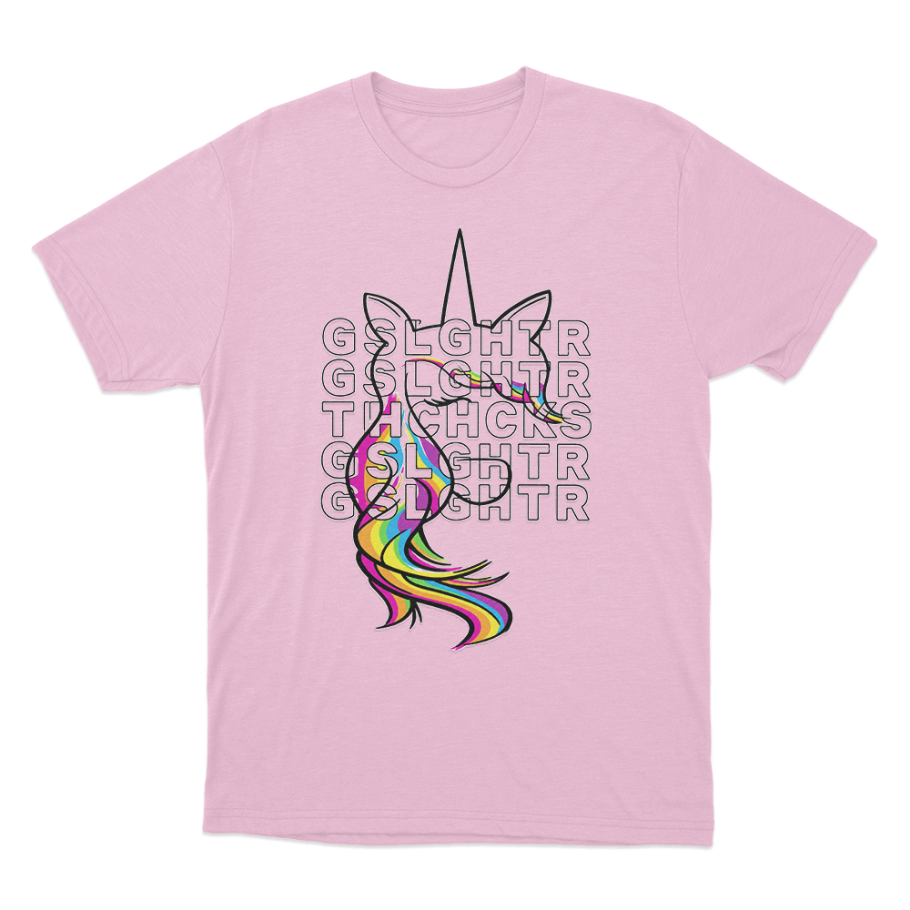 Unicorn Pride Unisex T Shirt Pink Unicorn Pride Unisex T Shirt Pink